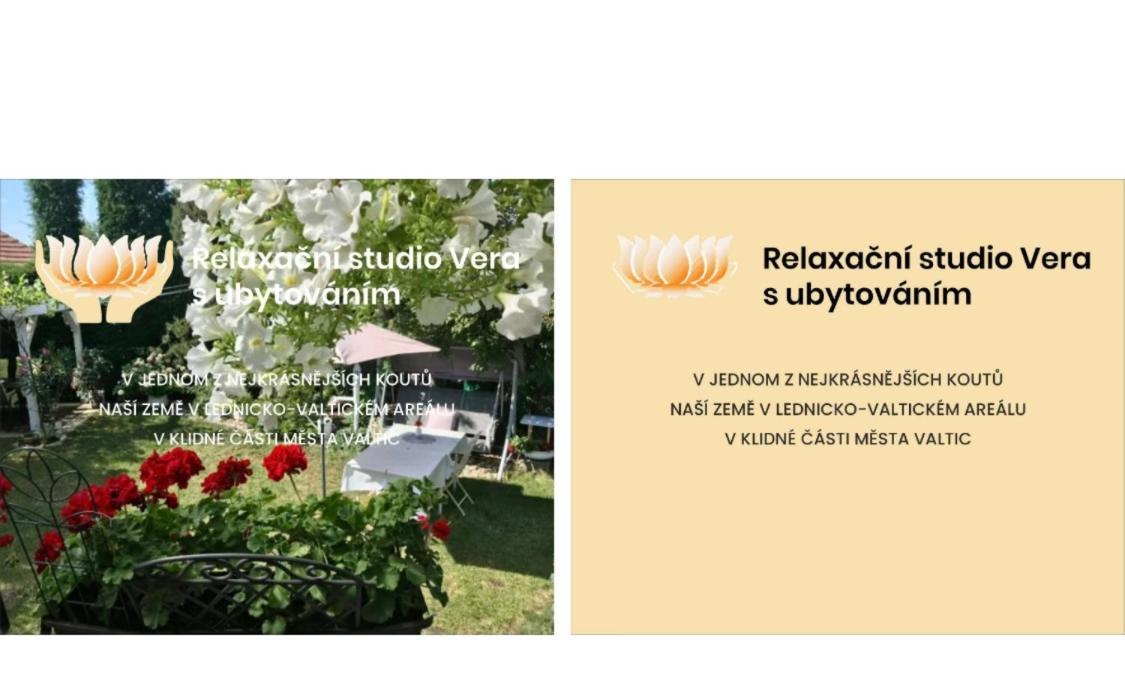 Relaxacni Studio Vera S Ubytovanim Valtice Buitenkant foto